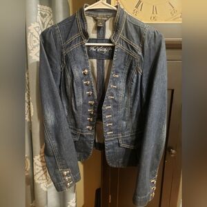 White House Black Market Denim Jacket